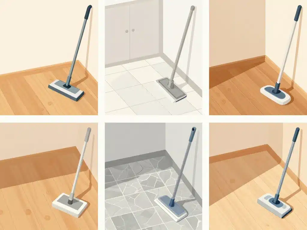 produit serpillère adapté à chaque sol