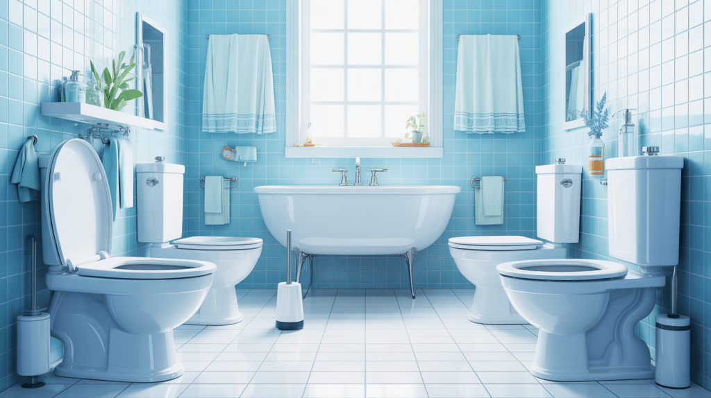 illustration salle de bain brosse wc la plus efficace