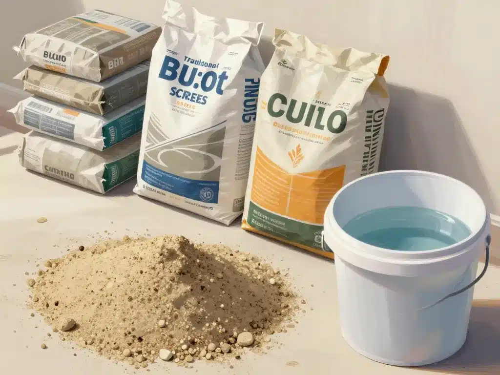 matériaux chape traditionnelle dosage choix sable ciment eau