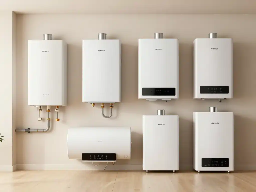 modèles chauffe eau altech vertical horizontal compact