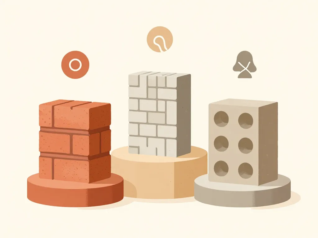 Comparatif briques pavés et parpaings