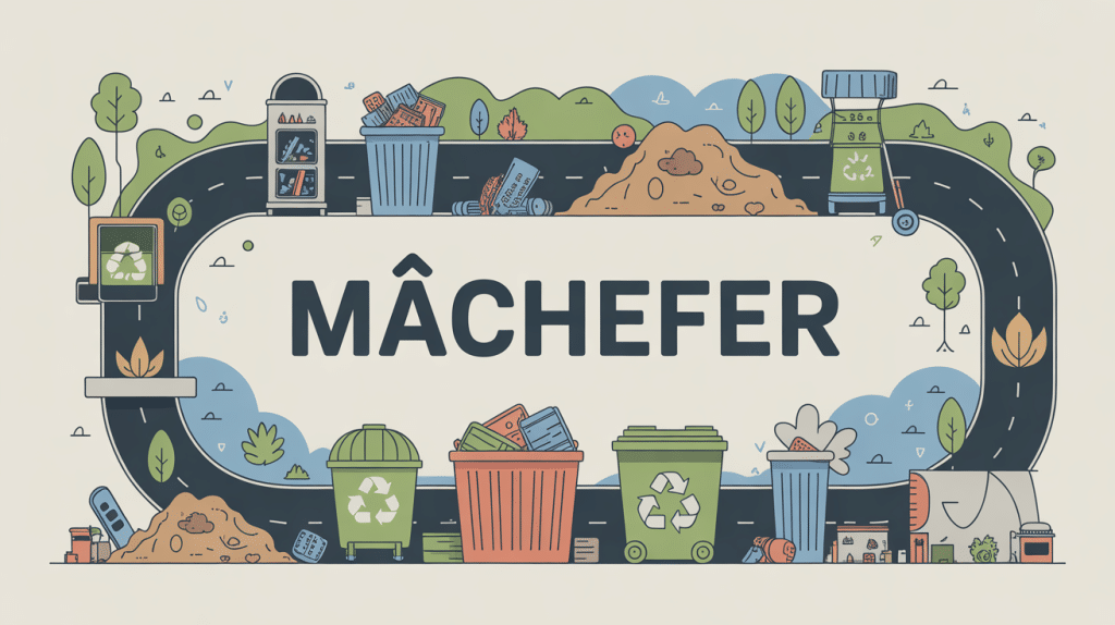 cycle de vie machefere de l'incinérateur aux routes