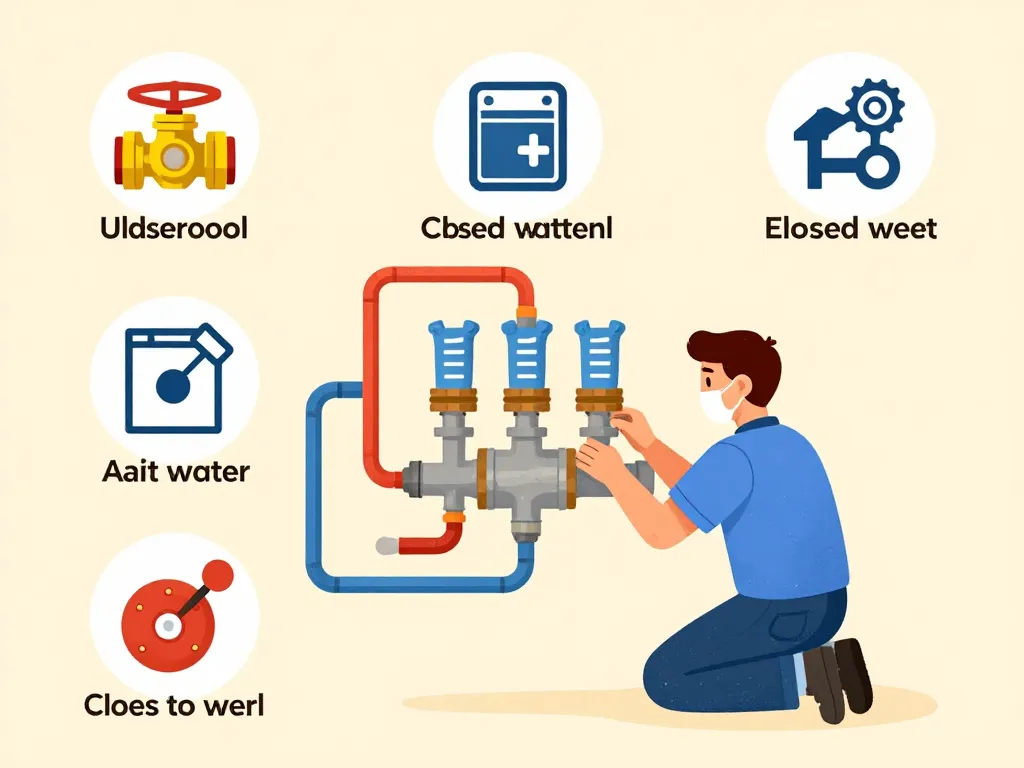 illustration causes débitmètre plancher chauffant ne bouge pas