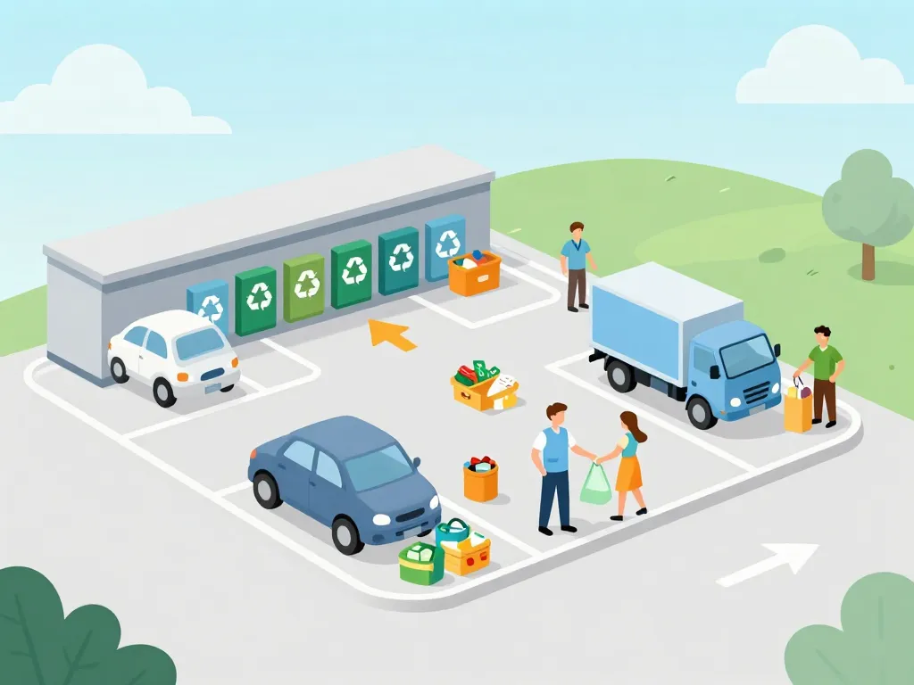 déchèterie coublevie illustration accès et services