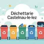 gestion des déchets déchetterie castelnau le lez