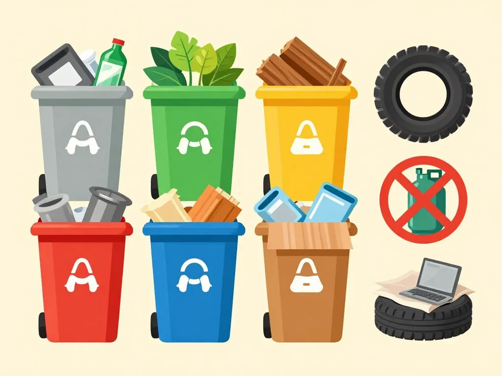 catégories déchets acceptés refusés déchetterie coublevie