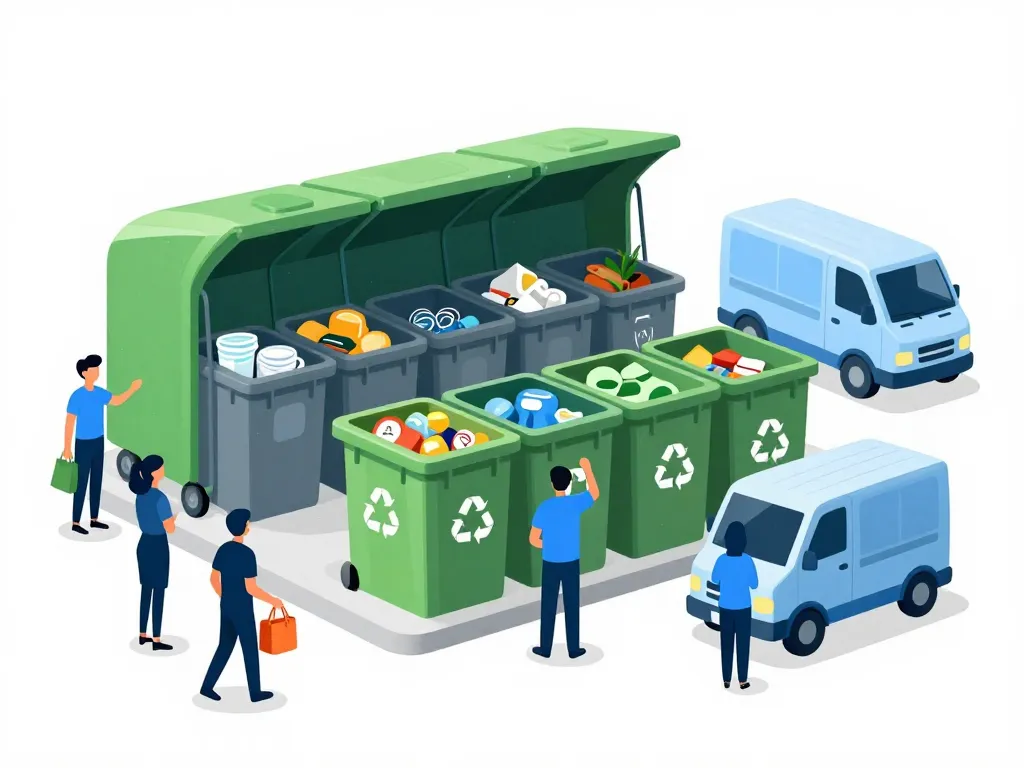 déchetterie gignac accueil containers organisation