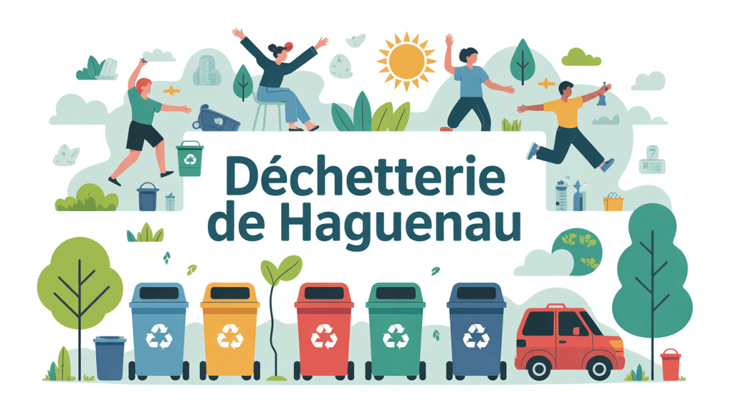 illustration gestion déchetterie haguenau