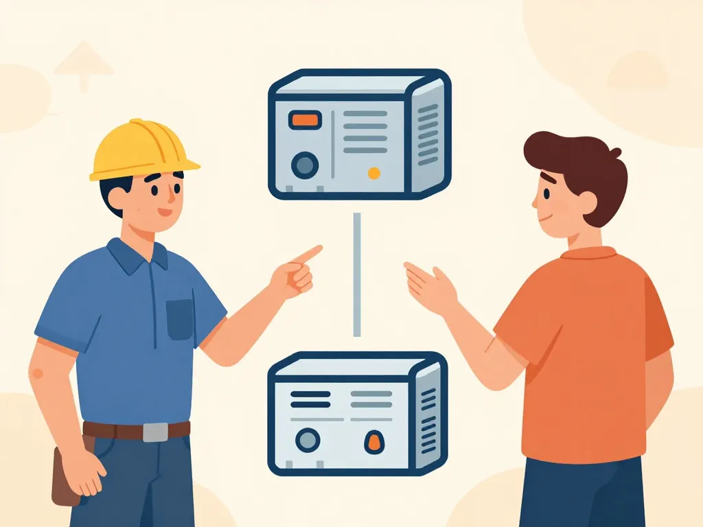 electricien generatrice choix dimensionnement