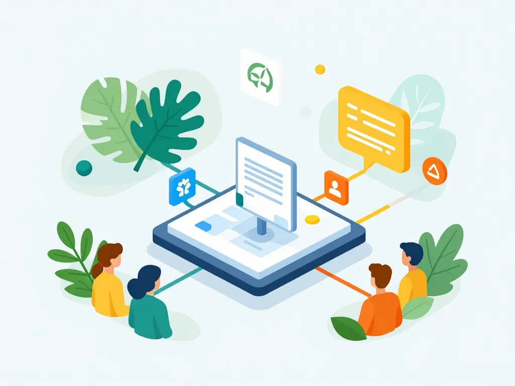 Diagramme concept ecocito écosystème utilisateurs et fonctionnalités
