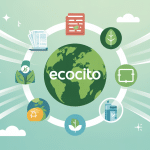 ecocito plateforme digitale éco-responsable illustration