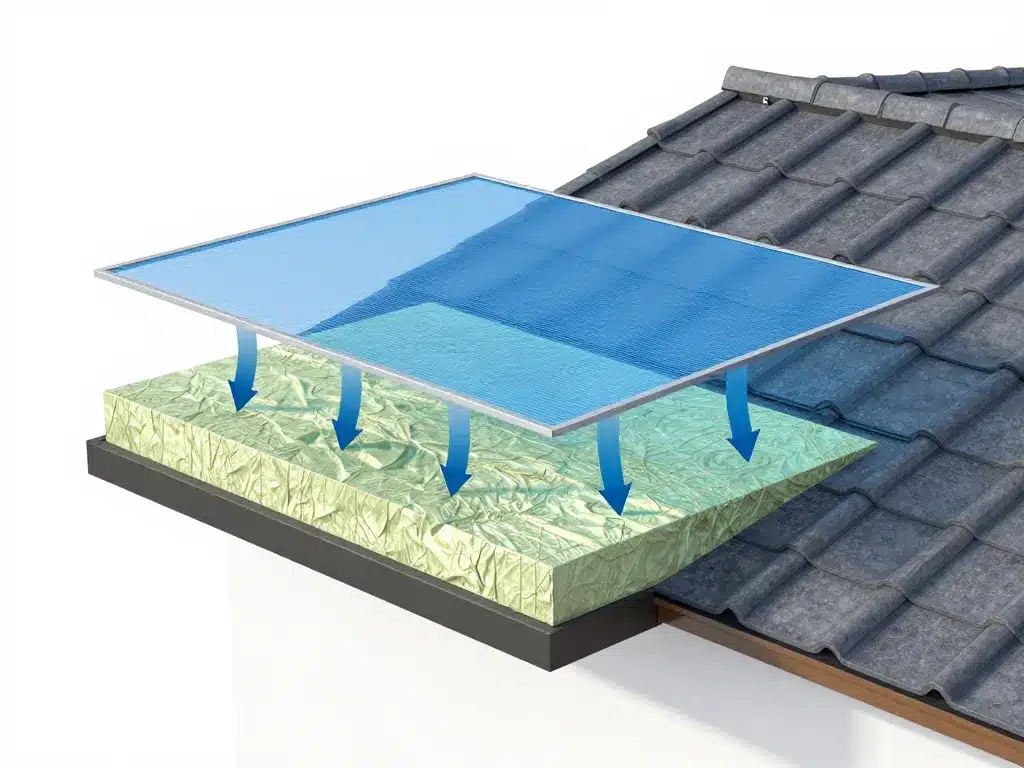 schéma technique écran sous-toiture obligatoire rt 2020 performance