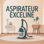 exceline aspirateur mis en valeur chez soi