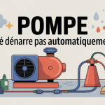 Illustration ma pompe ne démarre pas automatiquement et organes autour