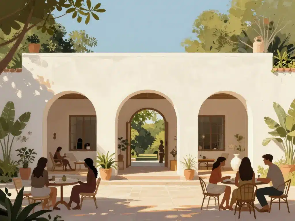 maison hacienda style editorial moderne