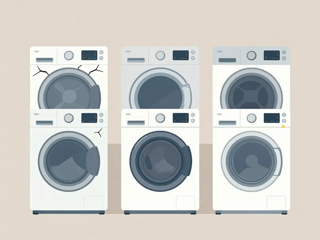Array modèles lave linge top à éviter défauts visibles