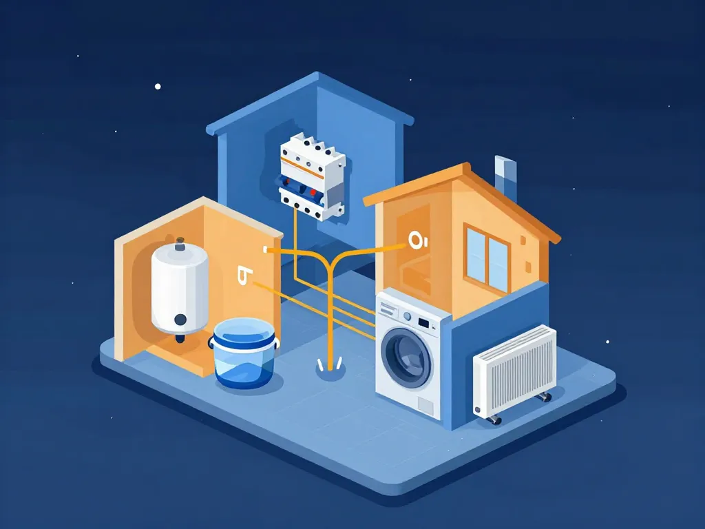 mon disjoncteur général saute sans raison la nuit schéma explications