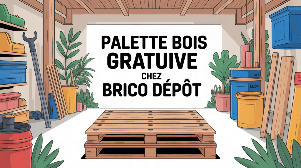 palette bois gratuite brico dépôt décor magasin bricolage
