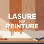 peut on mettre de la lasure sur de la peinture deux volets bois peints et lasurés