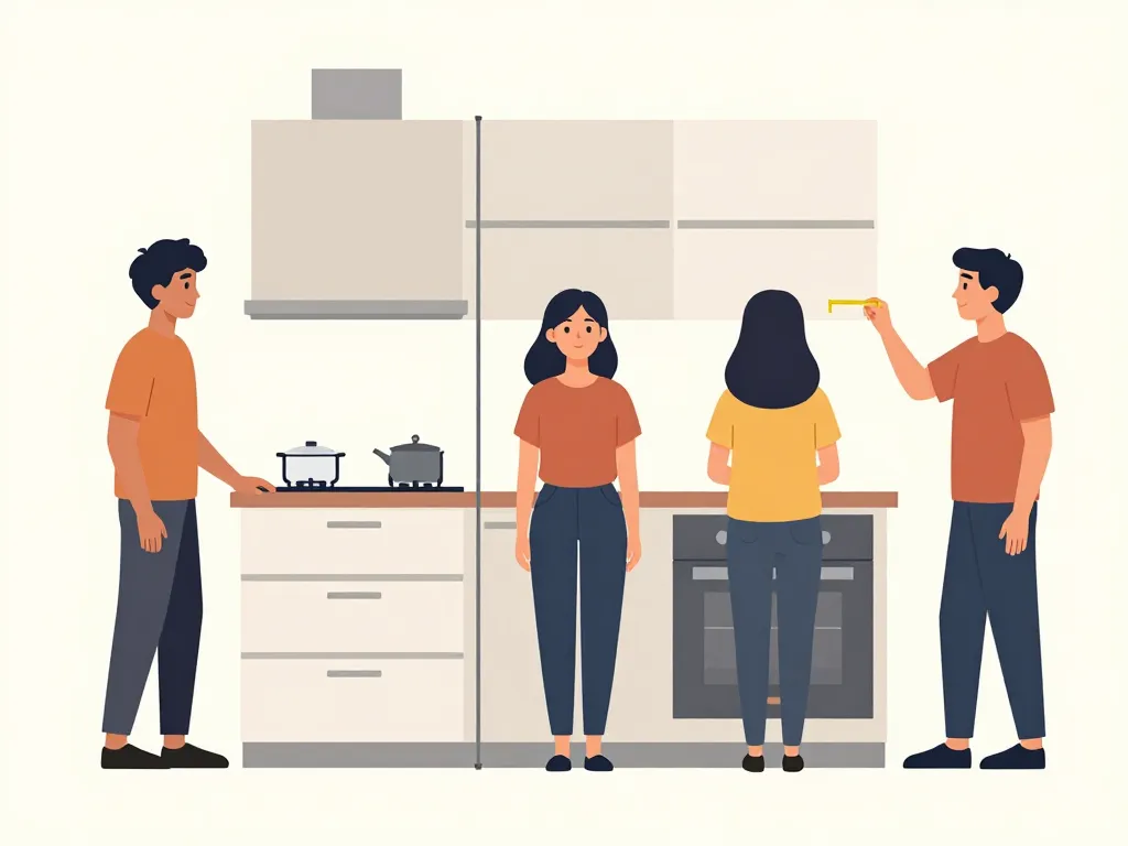 comparatif des dimensions plan de travail cuisine selon critères essentiels