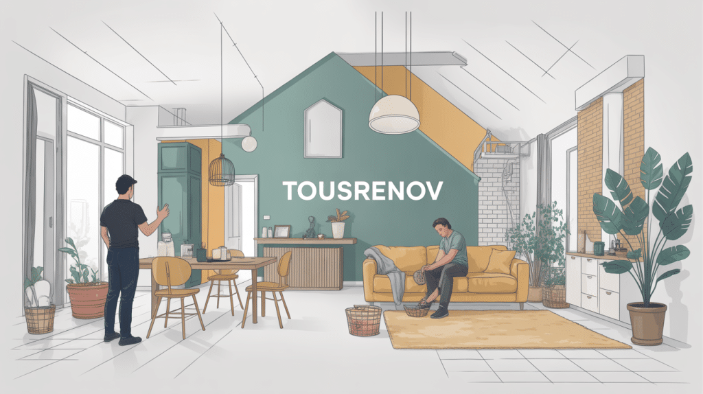 Illustration tousrenov planification rénovation logement
