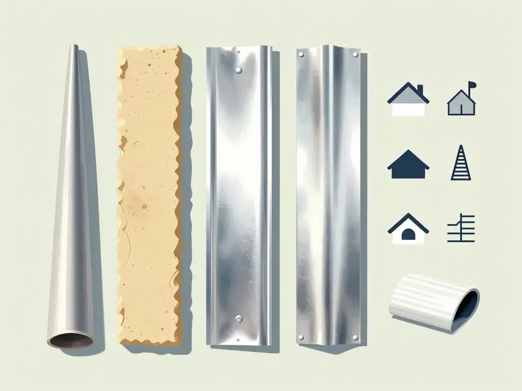 différents types solin mur mortier métal adhésif