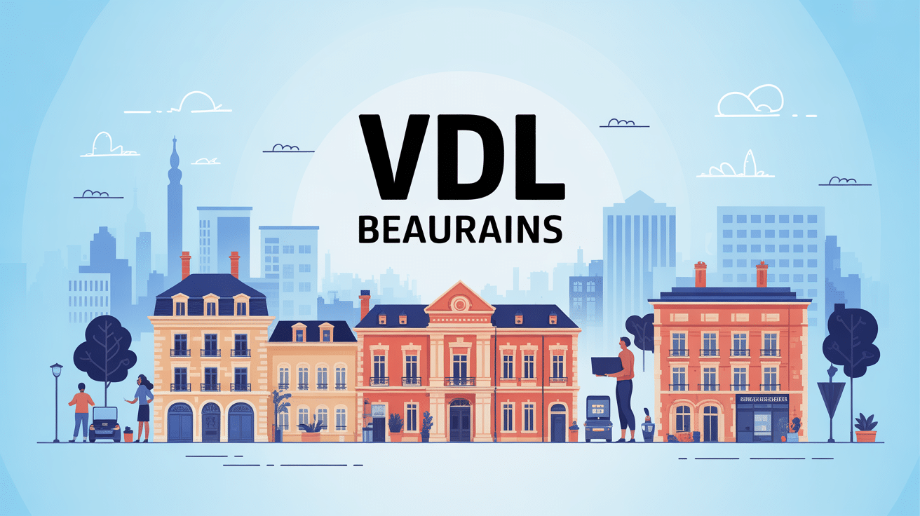 vdl beaurains illustration stylisée bâtiments mairie citoyens