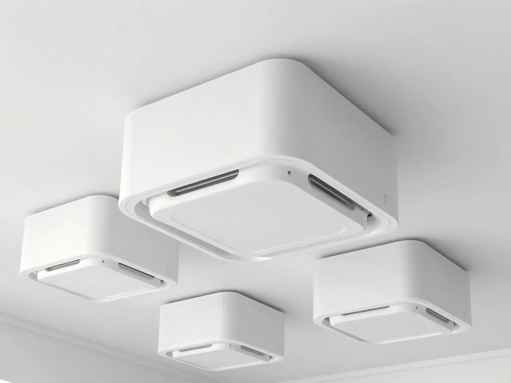 Comparatif modèles vmc double flux faux plafond compact