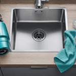 broyeur pour evier inox avec déchets cuisine