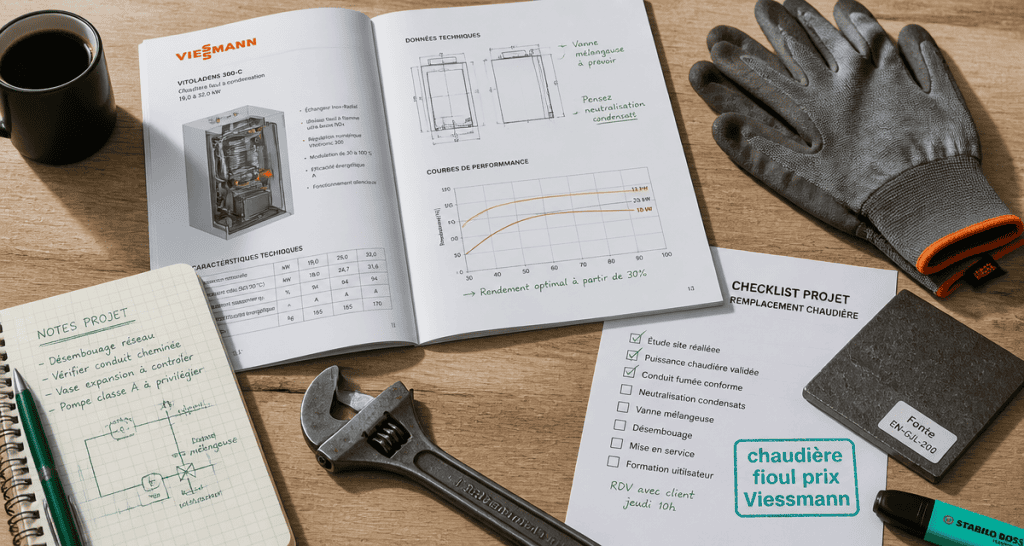 chaudiere fioul prix viessmann dossier technique et outils