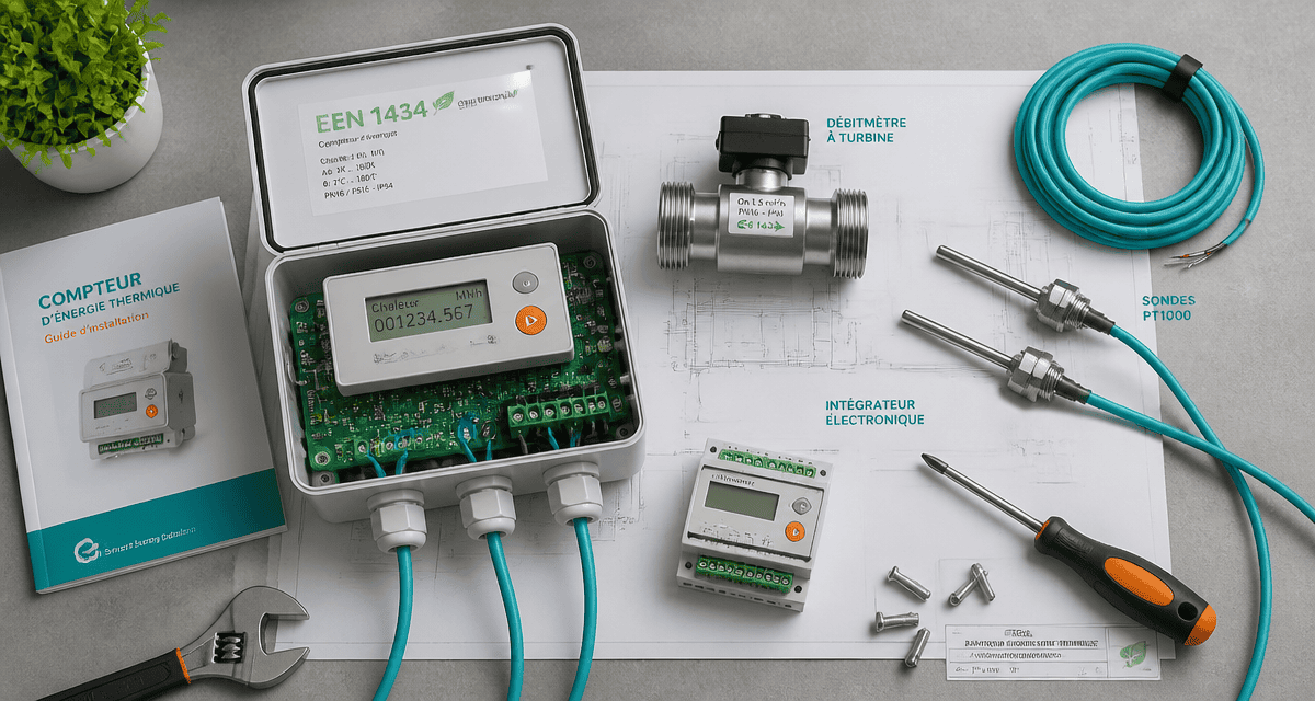 compteur d energie thermique ouvert composants