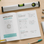 installer machine à laver outils checklist