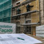 Obligation isolation extérieure immeuble ancien échafaudage