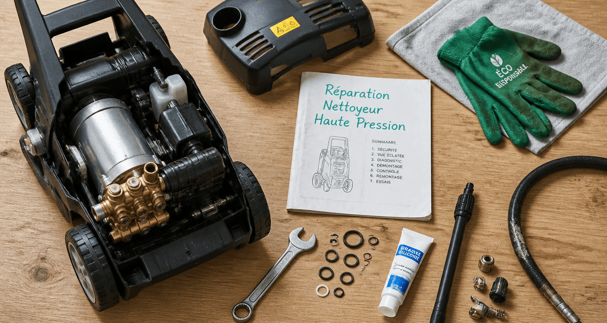 réparation nettoyeur haute pression outils