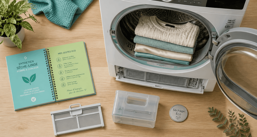 seche linge pompe a chaleur c'est quoi image entretien
