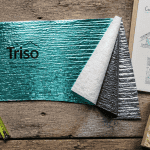 triso toiture avis : isolant mince triso sur établi avec laine de verre
