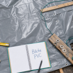 Bache pour toiture PVC lourde pour protection efficace de la toiture