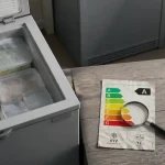 Congélateur basse consommation coffre ou armoire, étiquette énergie A-G