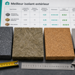 Meilleur isolant exterieur ITE : panneaux isolants et performances