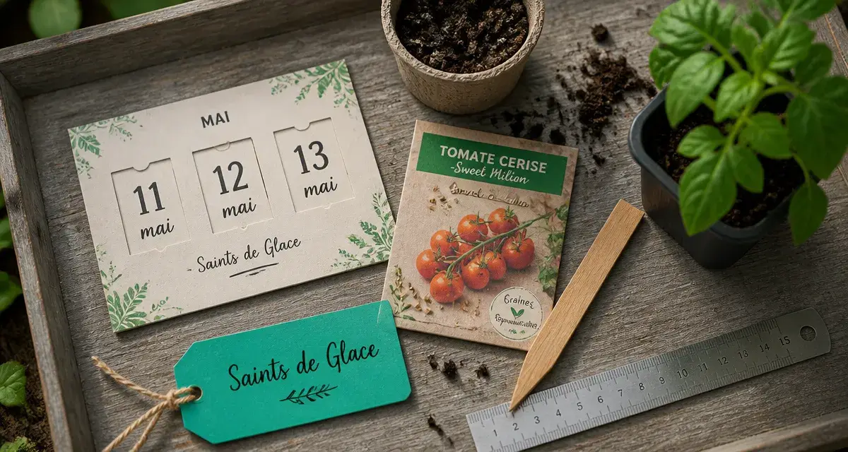 Quand planter tomates cerises : calendrier mai et repères Saints de glace