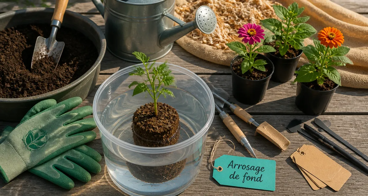 Que planter en juillet août fleurs : dahlia et zinnia, plantation et arrosage de fond