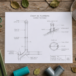 schéma event plomberie avec outils