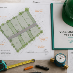 Viabilisation terrain EDF+eau+tel sur bureau d’architecte
