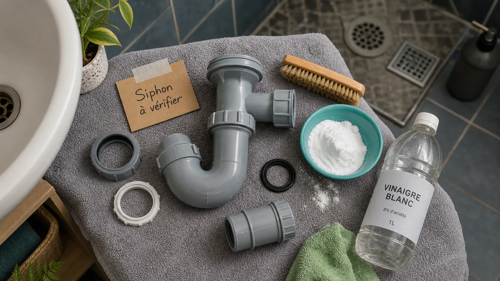 Canalisation qui pue : siphon sec à vérifier, résidus et ventilation