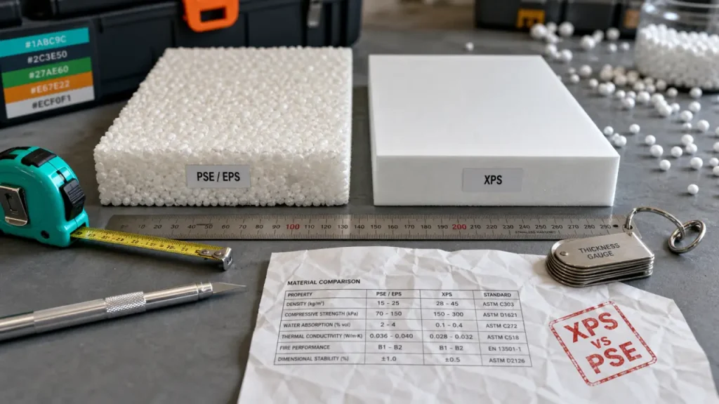 Panneaux polystyrène extrudé ou expansé : PSE vs XPS pour isolation