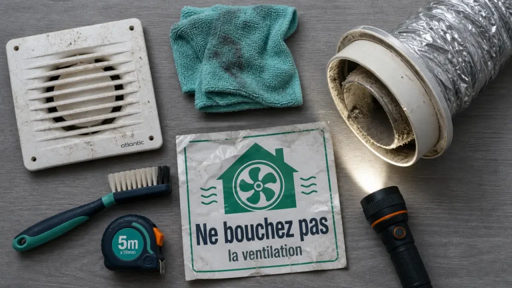Boucher VMC : bruit, humidité et risques au gaz