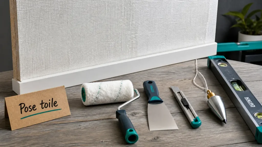 Pose de toile de verre : la méthode pas à pas pour des murs impeccables