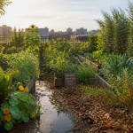 Potager permacole en ville : microclimats et zonage