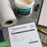 Prix m2 toile de verre : coût au m², rouleau et devis