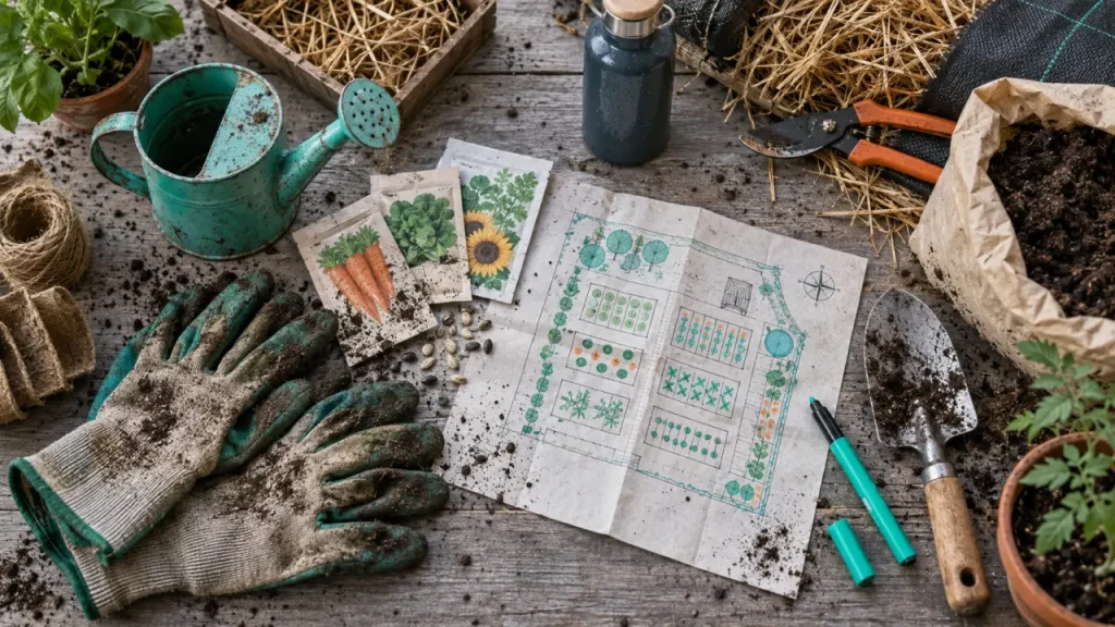 Location parcelle jardin potager : surface, eau et contrat